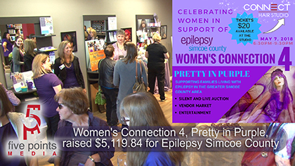 Epilepsy Simcoe County Women’s Connection 4 Event