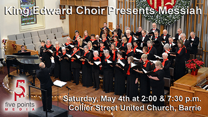 King Edward Choir Messiah Concert Promo