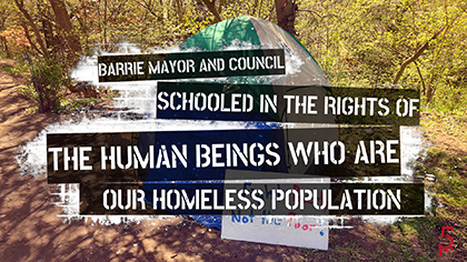 Homelessness - Milligan's Pond Eviction Protest, 2024