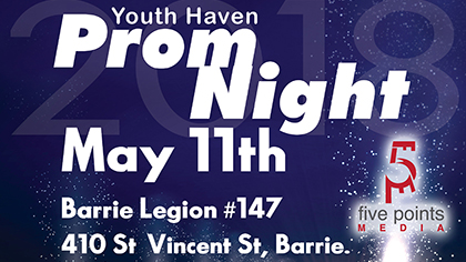 Youth Haven Barrie - Prom Night Promo, 2018