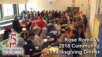 Rose Romita's 2018 Community Thanksgiving Dinner