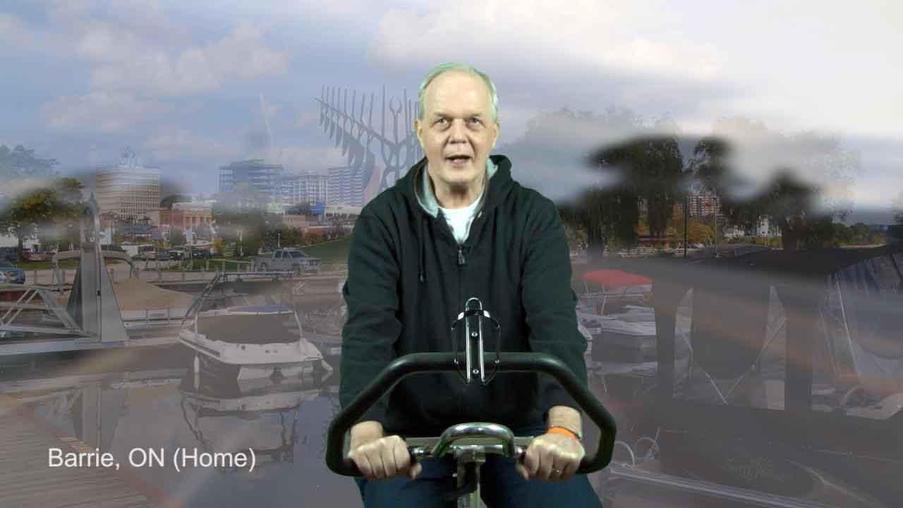 Now Franks wants to ride an e-bike across Canada