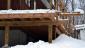 The result was a beautiful new deck built just in time for winter