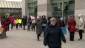 Many who returned to City Hall did so with an air of accomplishment